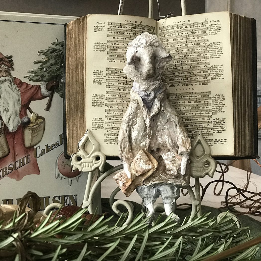 sheep cotton Christmas ornament