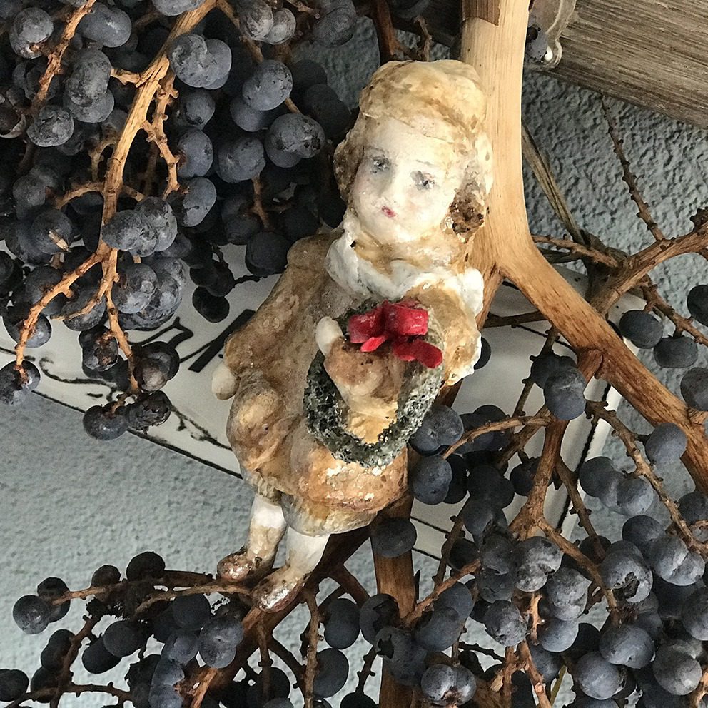 Vintage Boy Christmas Tree Doll