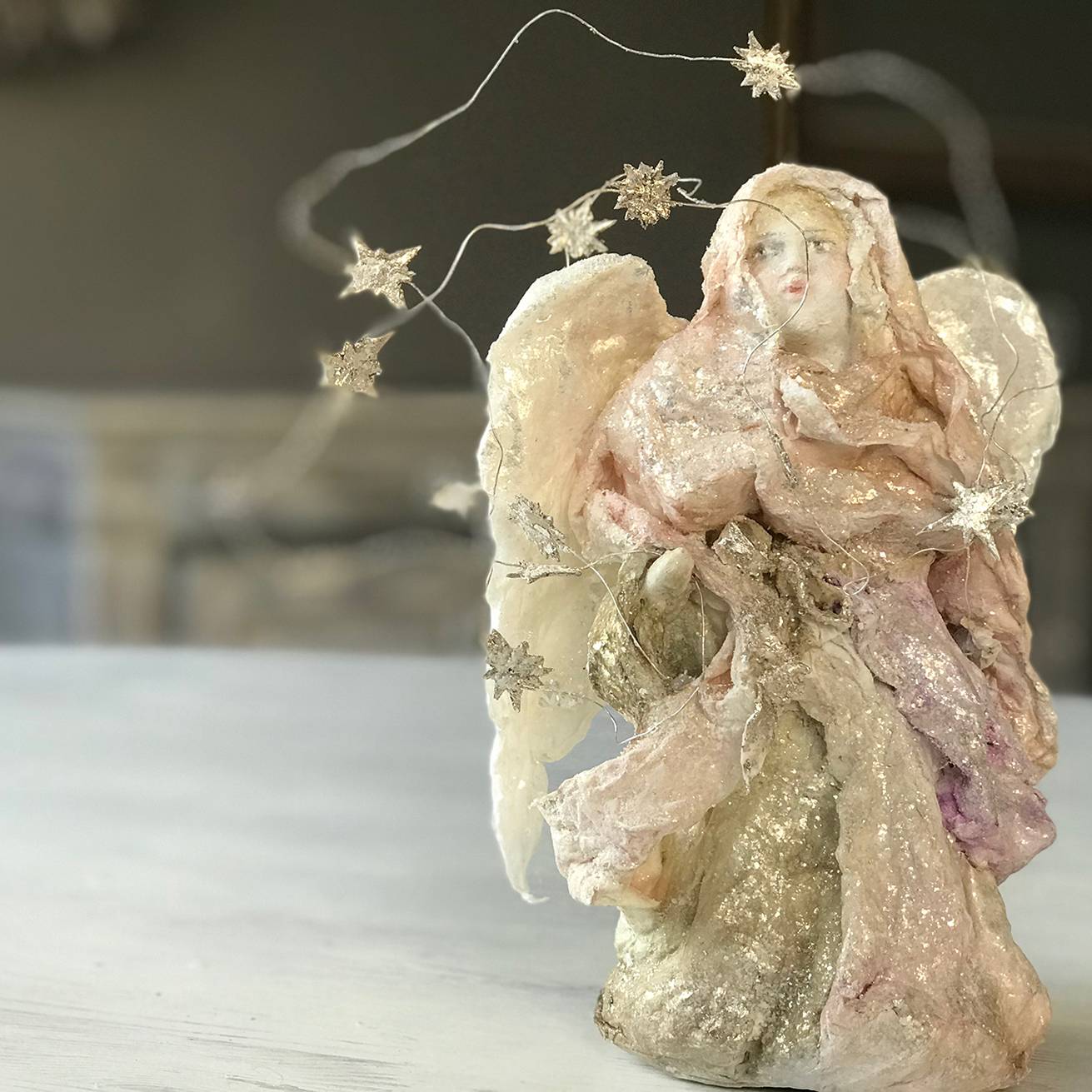Vintage Handmade Christmas Tree Topper