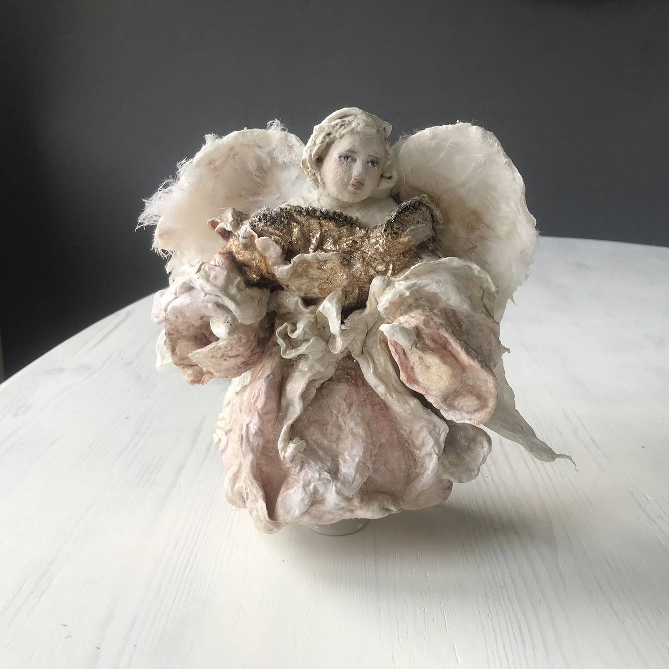 Victorian Angel Christmas Tree Topper