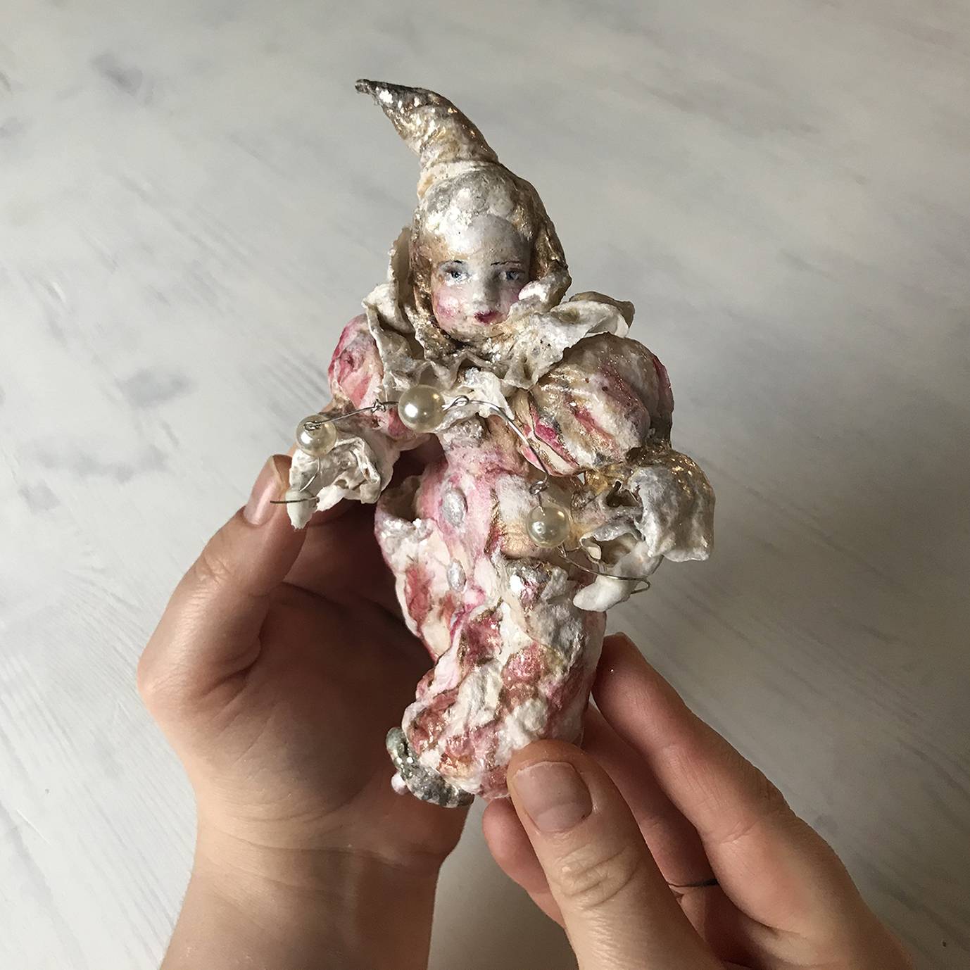 Christmas Tree Clown Doll