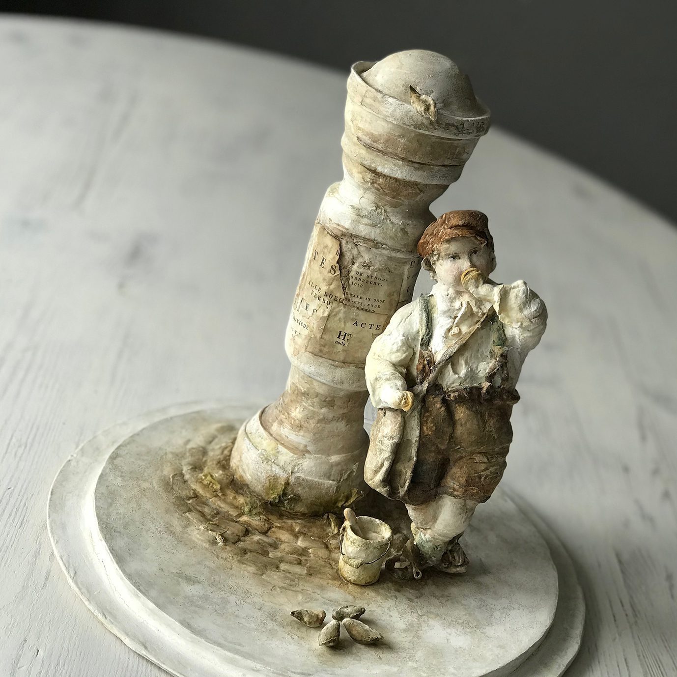 antique Handmade Boy Doll