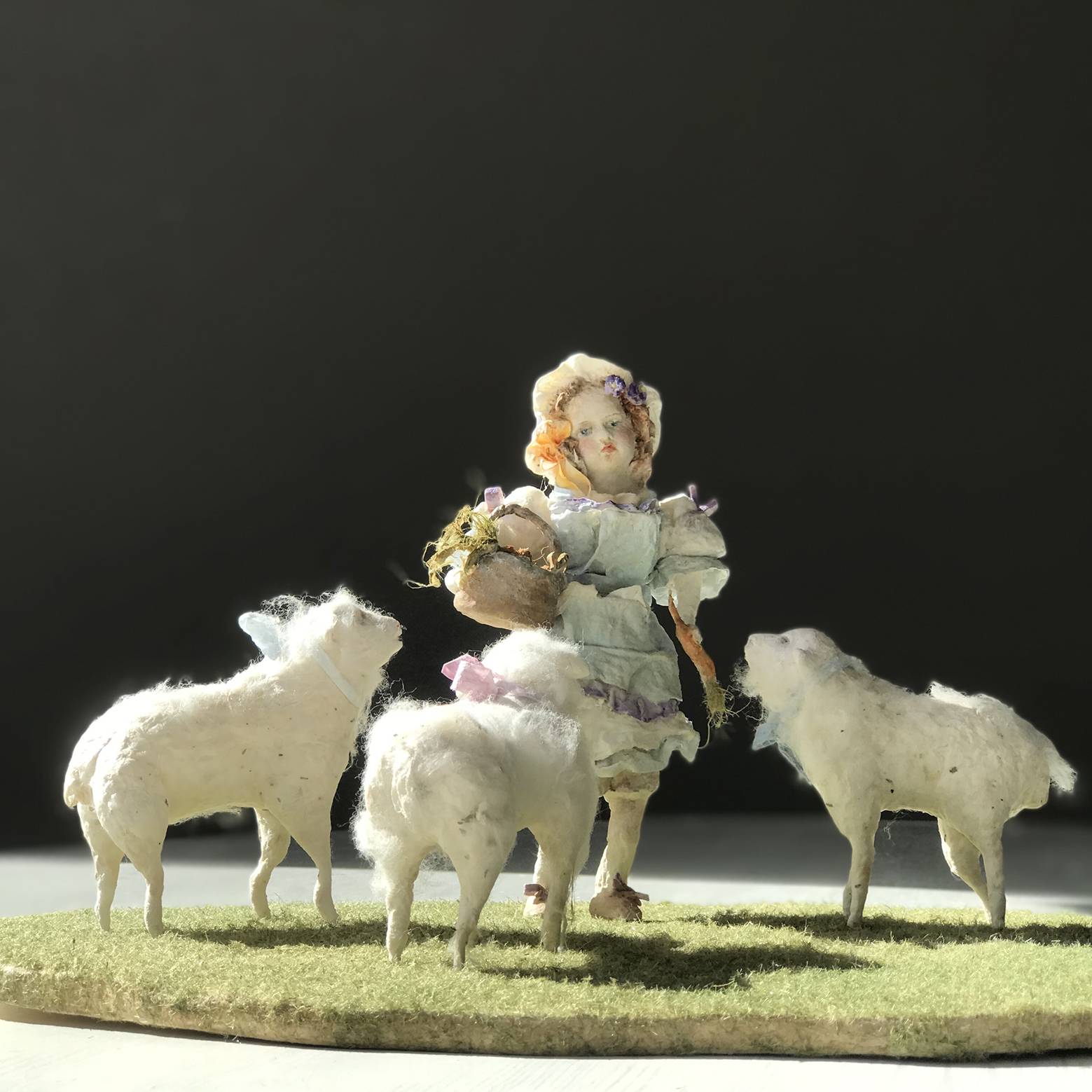 handmade sheep dolls