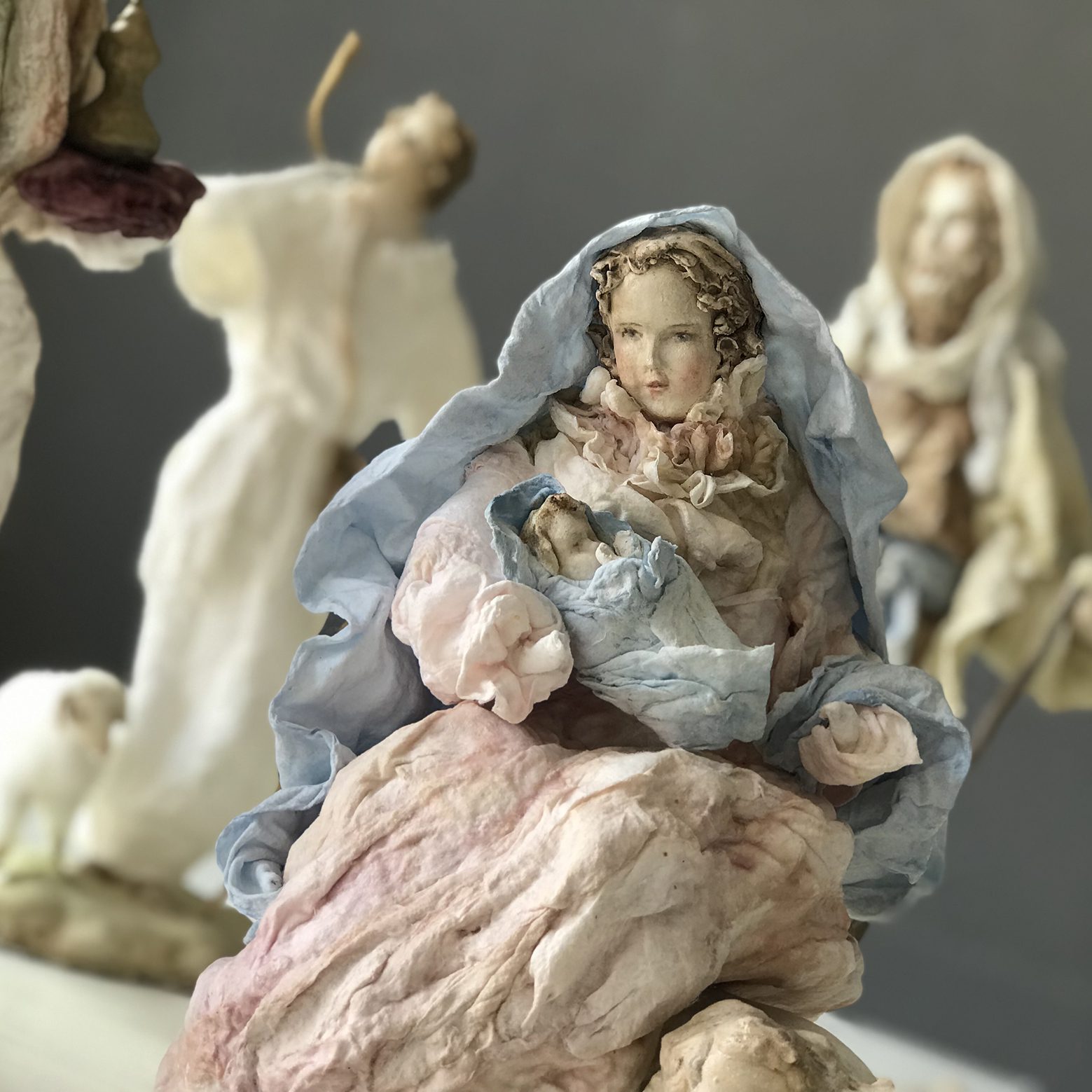 Handmade Nativity Set