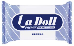 La Doll clay paper mache
