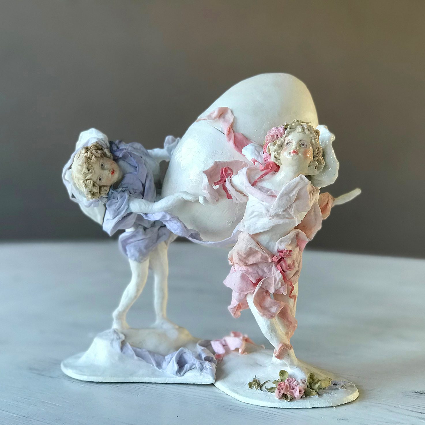 Handmade Vintage Easter Egg