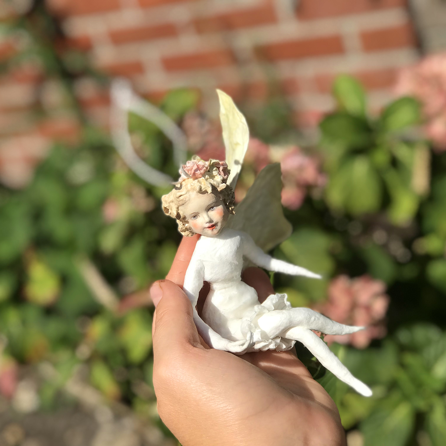 handmade butterfly doll